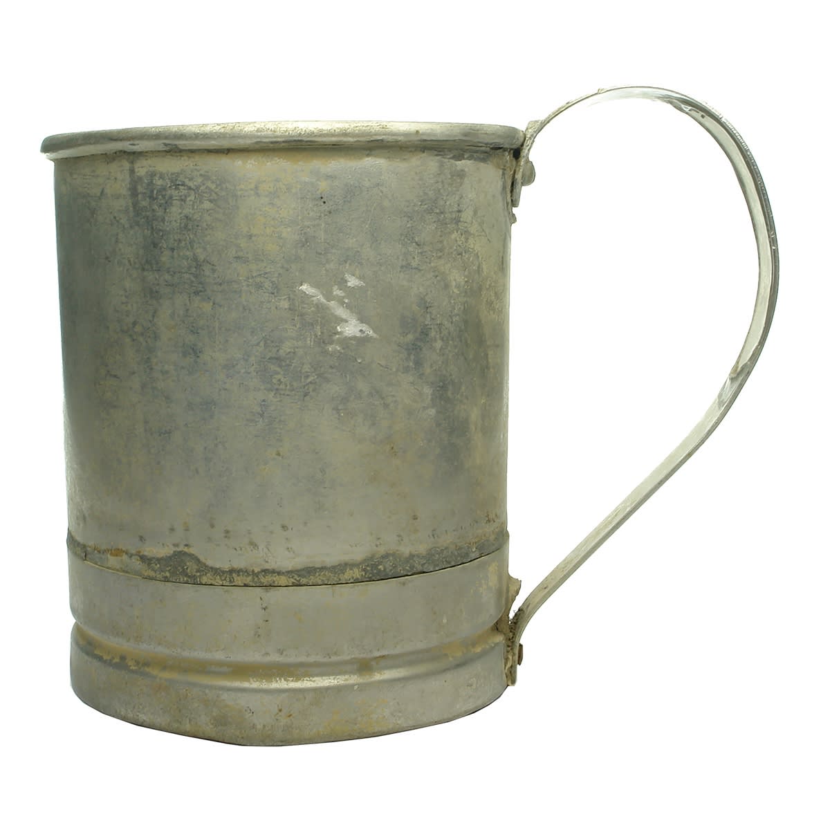Stainless scoop or handled jug. From a Gippsland Dairy farm.