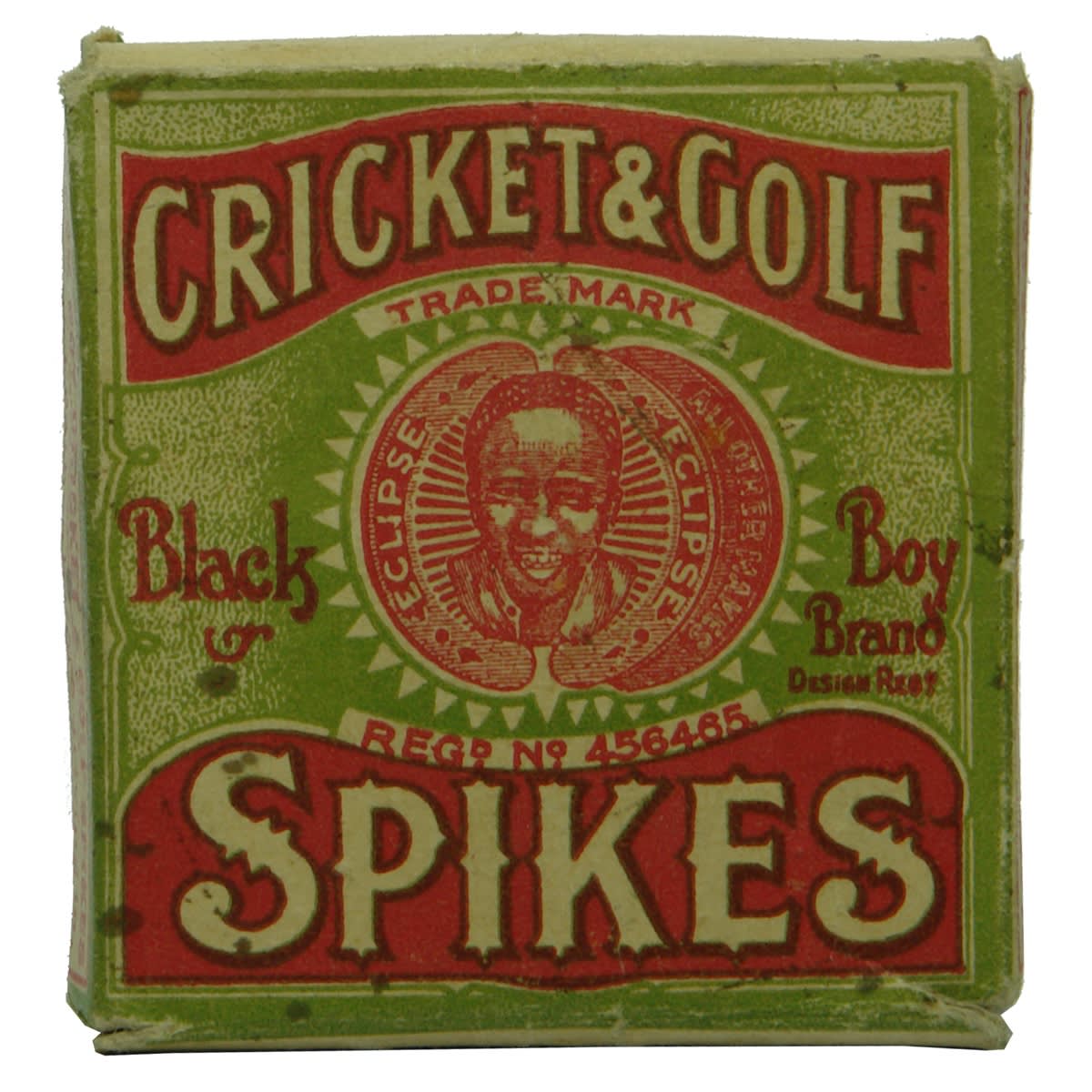 Sporting. Black Boy Brand Cricket & Golf Spikes in original packet.