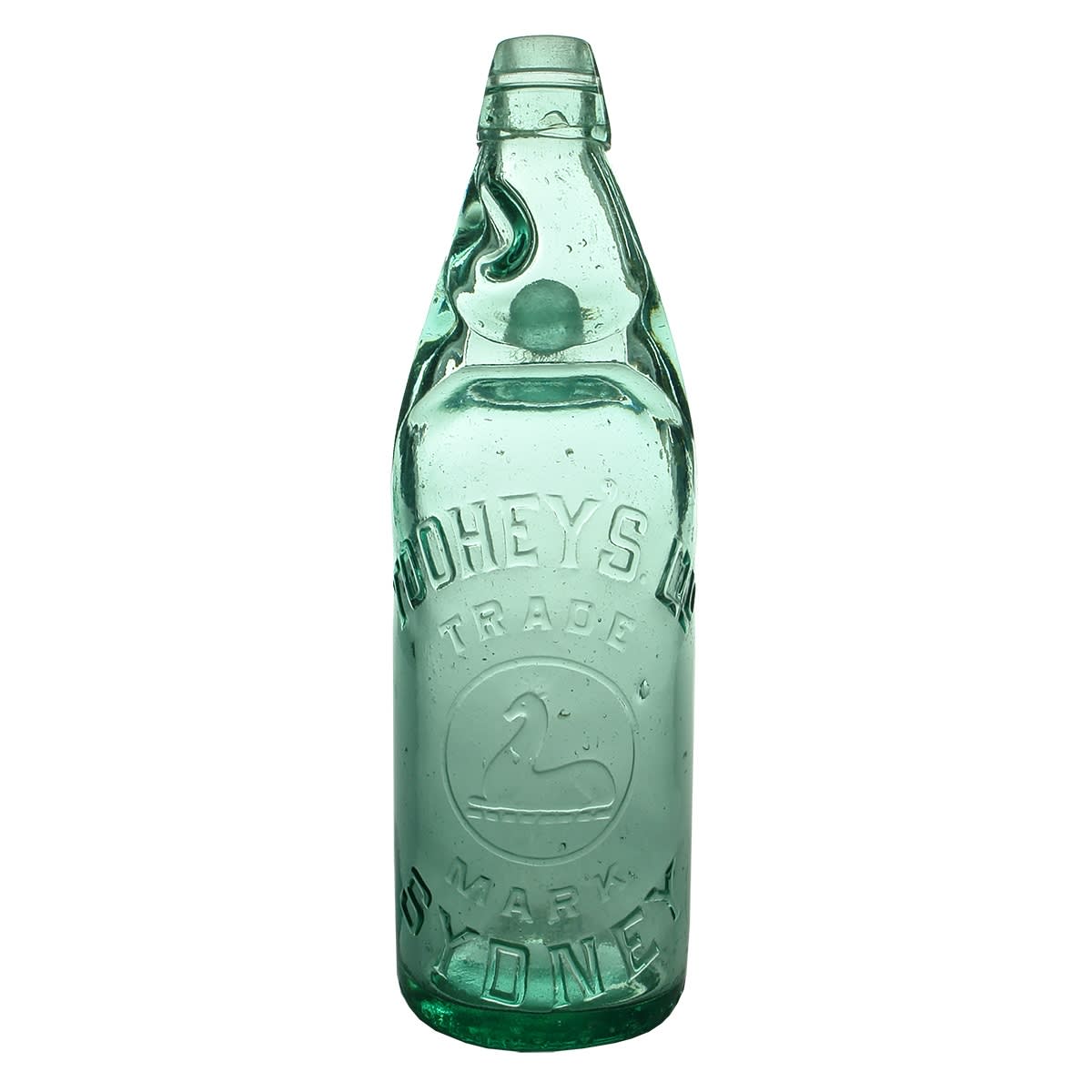 Codd. Toohey's Ltd, Sydney. Stag. Alexandria Glass Bottle Works. 26 oz. (New South Wales)