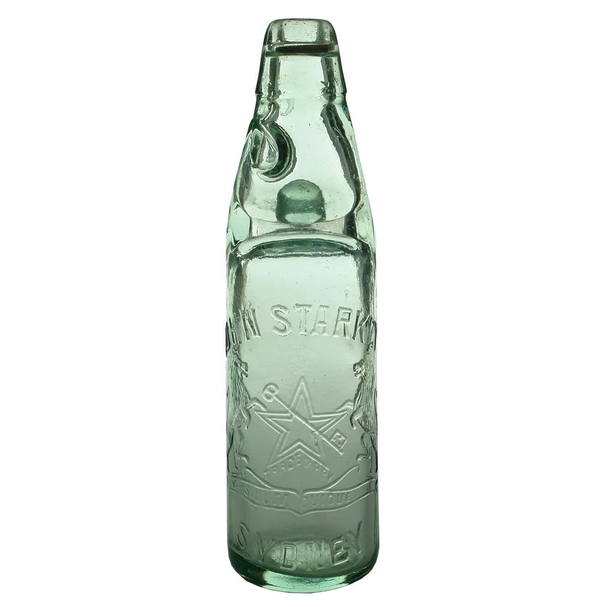 Codd. John Starkey, Sydney. Lions. Star & Key. One Way Pour. Aqua. 10 oz. (New South Wales)
