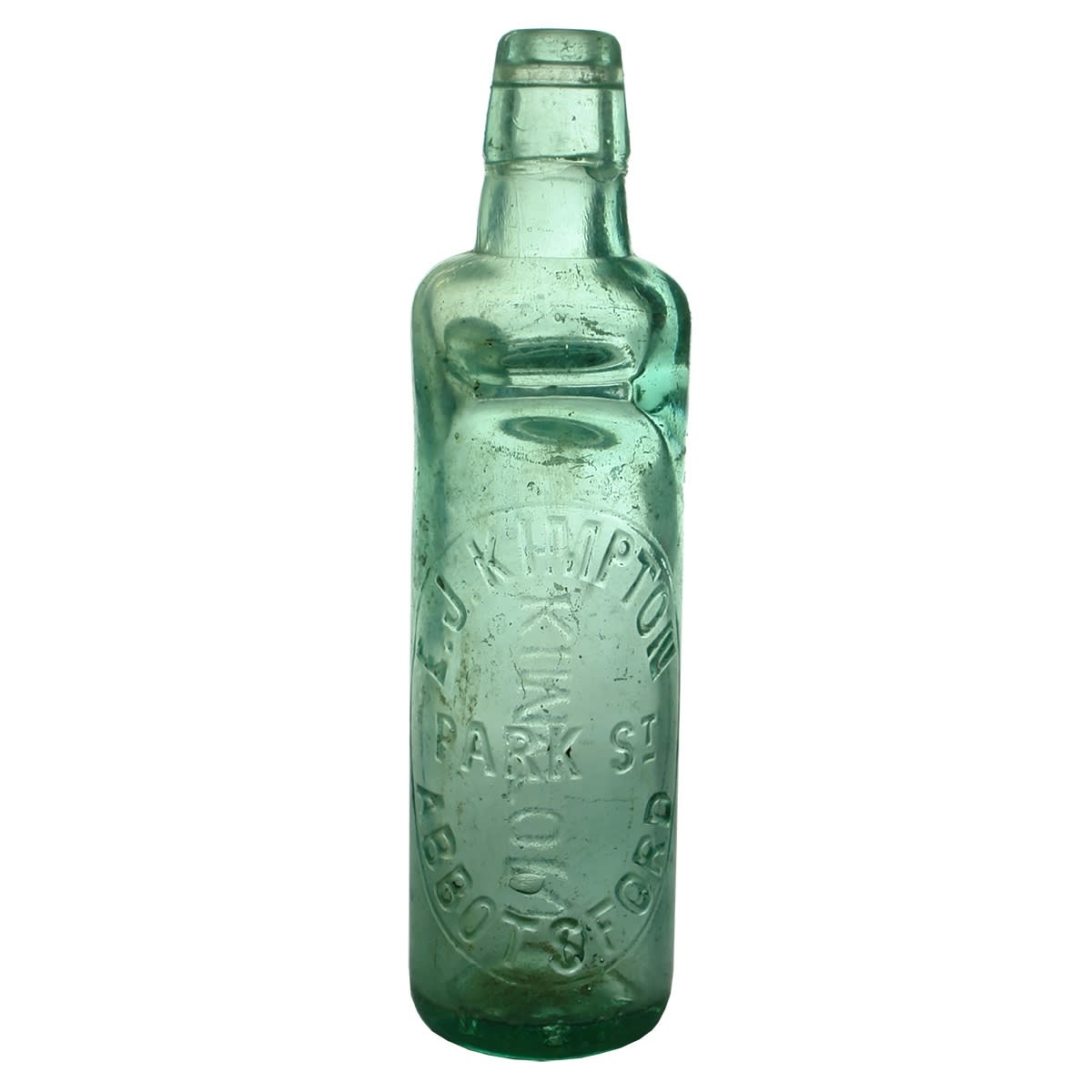 Codd. E. J. Kimpton, Park St., Abbotsford. All Way Pour. 10 oz. (Victoria)