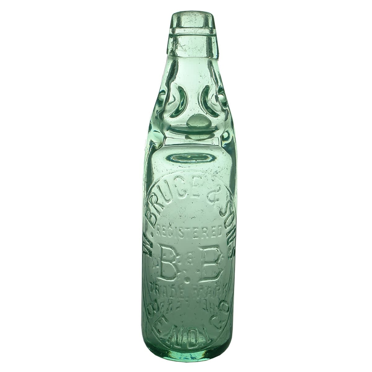 Codd. W. Bruce & Sons, Bendigo. Dobson. Applied Top. 10 oz. (Victoria)