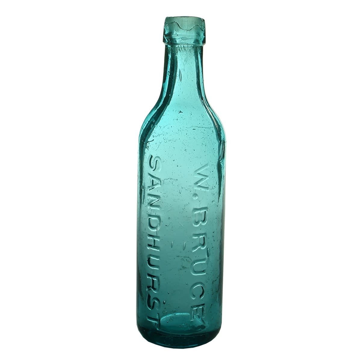 Corker. W. Bruce, Sandhurst. Turquoise Blue. 10 oz. (Bendigo, Victoria)