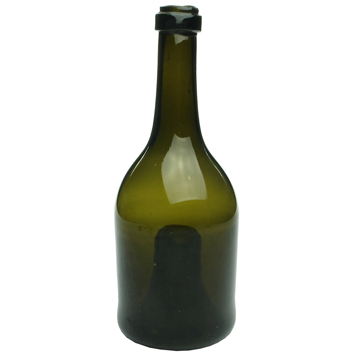Black Glass. Belgian Cheat Bottle. Black. 26 oz.