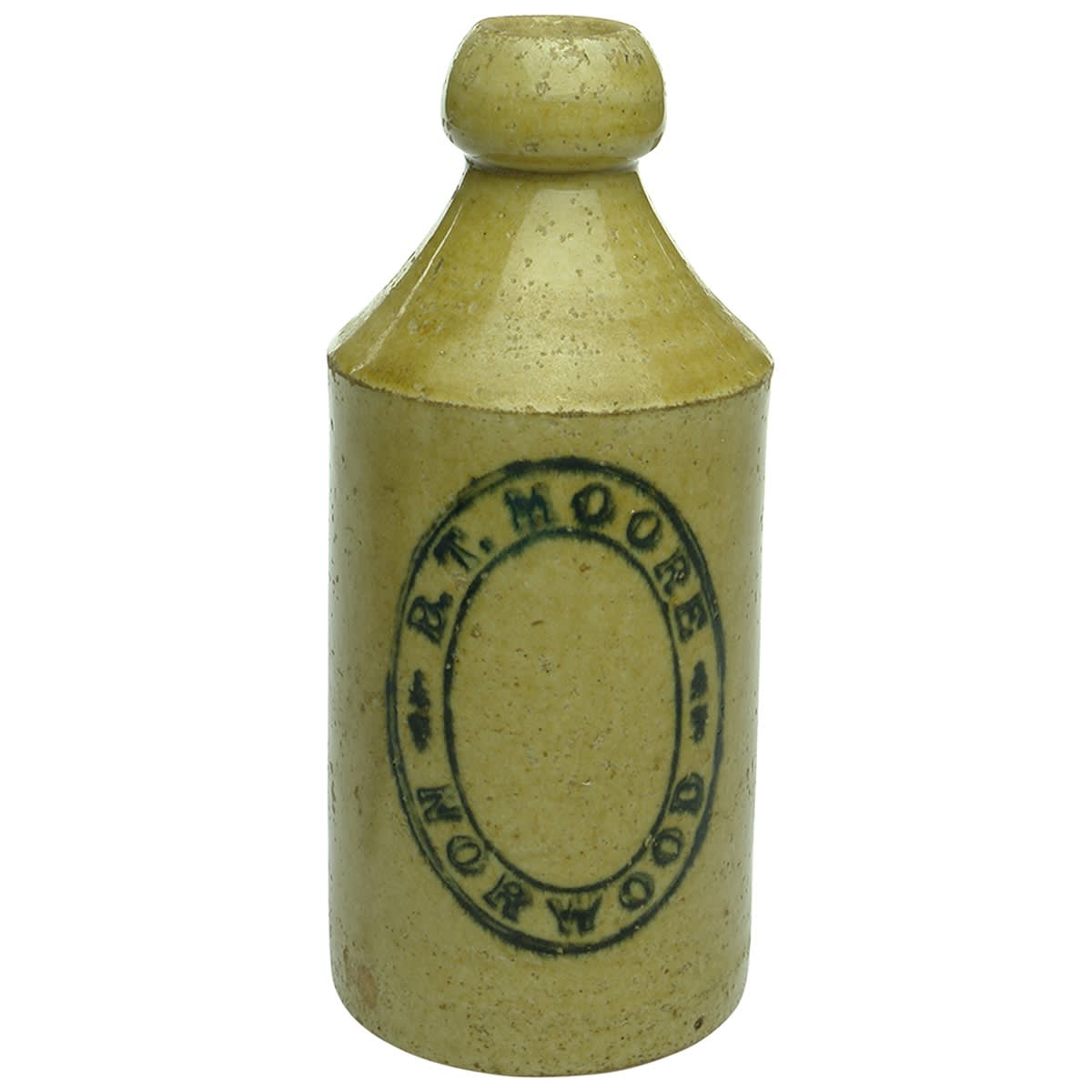 Ginger Beer. B. T. Moore, Norwood. All Tan. Dump. (South Australia)