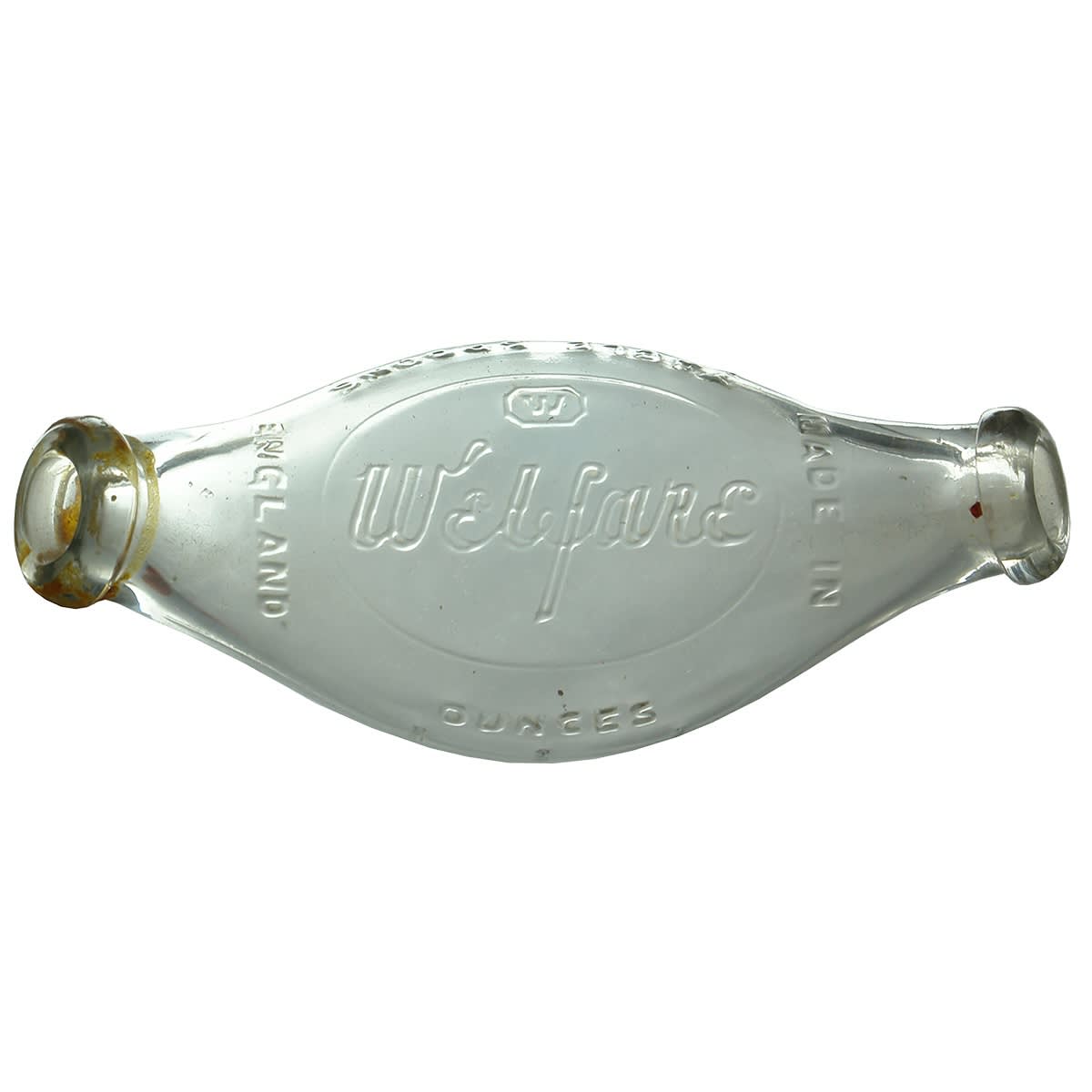 Baby Feeder. Welfare. Banana Shape. Clear. 4 oz.