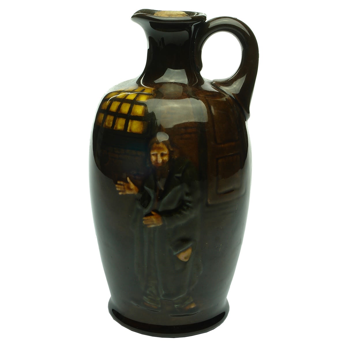 Kingsware Whisky Jug. Fagin. Royal Doulton.