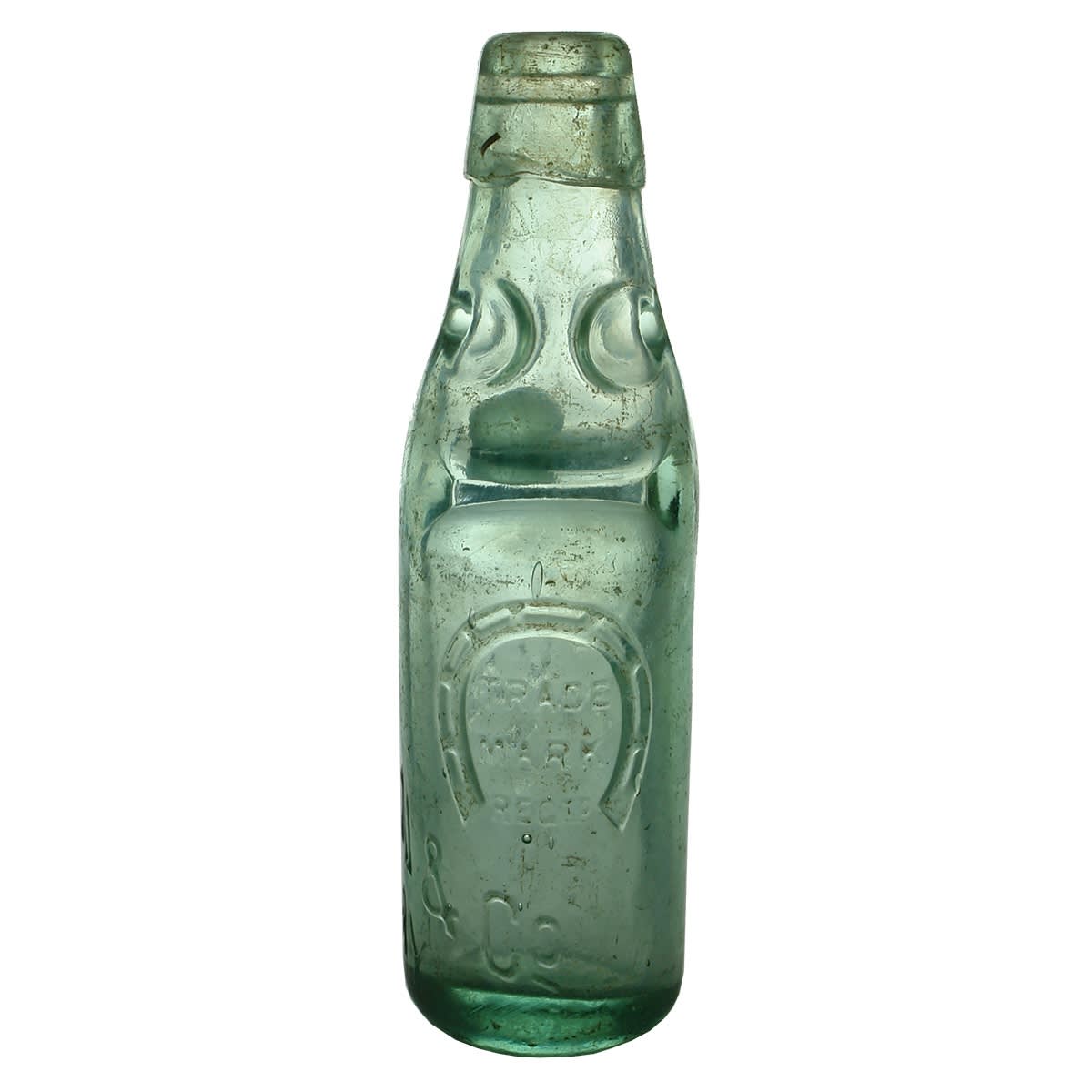 Codd. Jacobson & Co., Footscray. Dobson. Aqua. 6 oz. (Victoria)