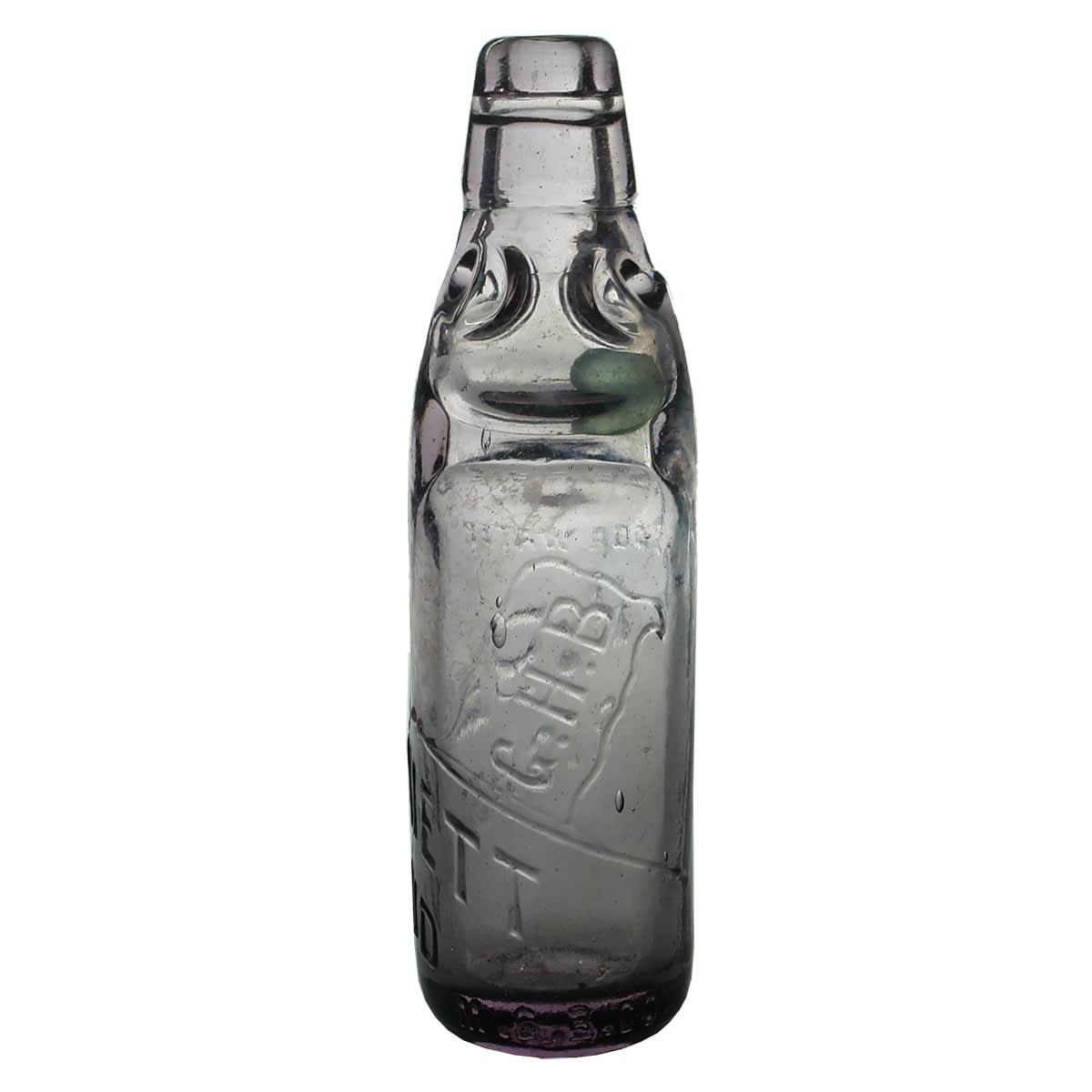 Codd. G. H. Bennett, Richmond. Dobson. Amethyst. 6 oz. (Victoria)