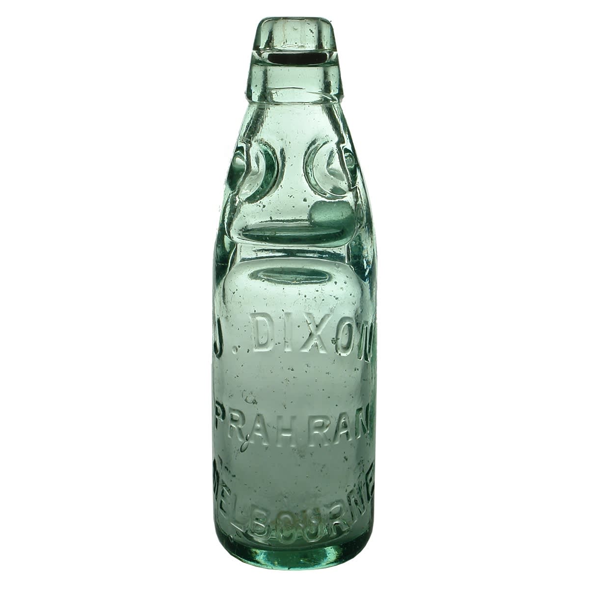 Codd. J. Dixon, Prahran, Melbourne. Dobson. Aqua. 6 oz. (Victoria)