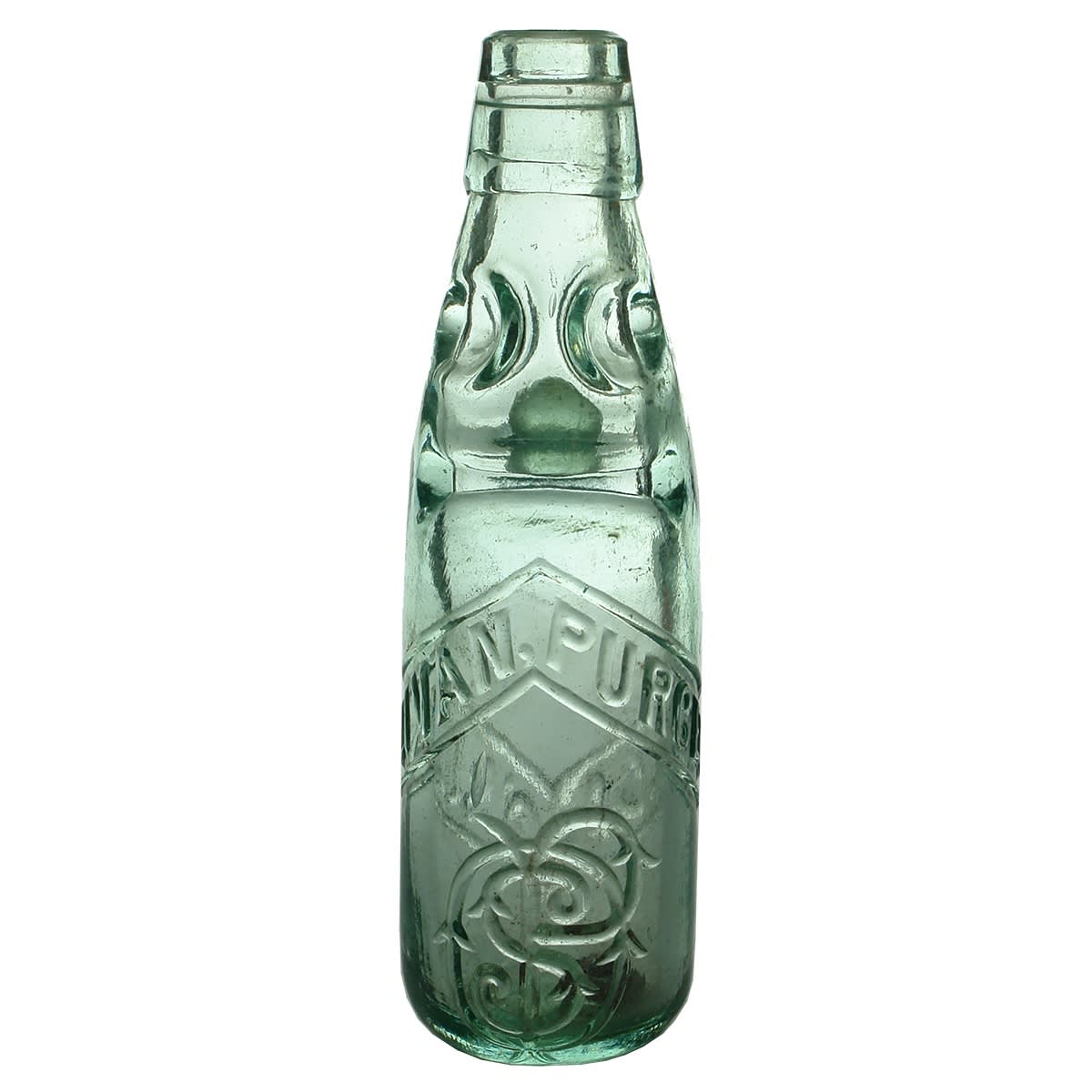 Codd. O'Sullivan, Purcell & Co. No Town Name. Kilner Bros. Dobson. Aqua. 6 oz. (Victoria)