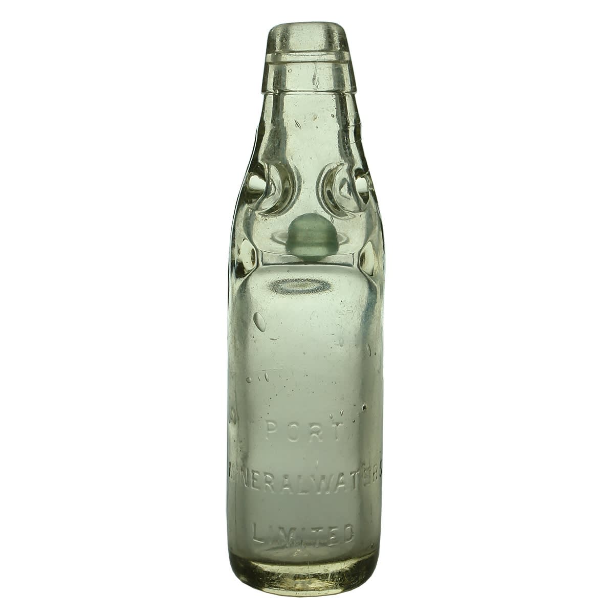 Codd. Port Mineral Waters Limited. Dobson. Clear. 6 oz. (South Australia)