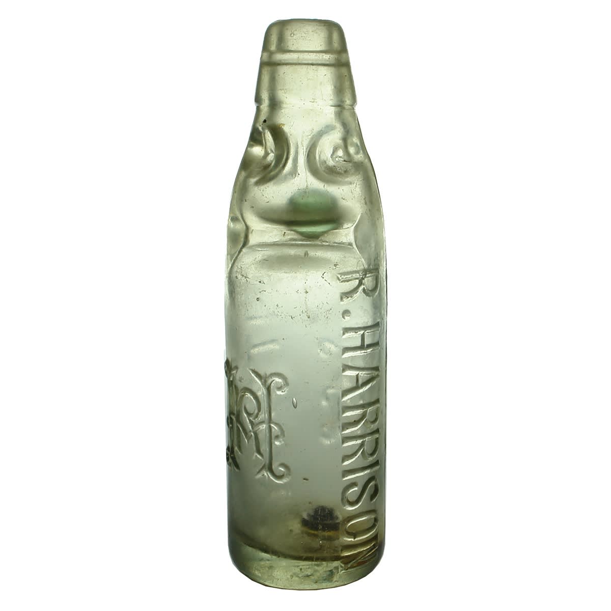 Codd. R. Harrison, Fitzroy. M. G. B. Co. Dobson. Aqua. 6 oz. (Victoria)