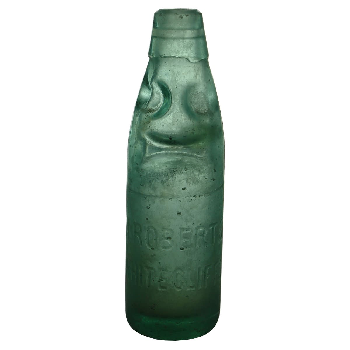 Codd. R. Roberts, White Cliffs. Dobson. Aqua. 6 oz. (New South Wales)