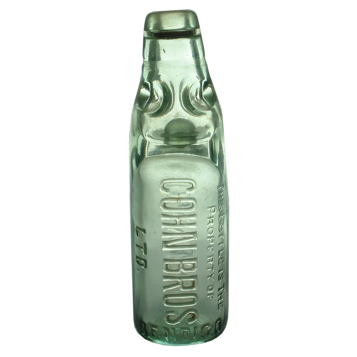 Codd. Cohn Bros Ltd., Bendigo. Dobson. Aqua. 6 oz. (Victoria)