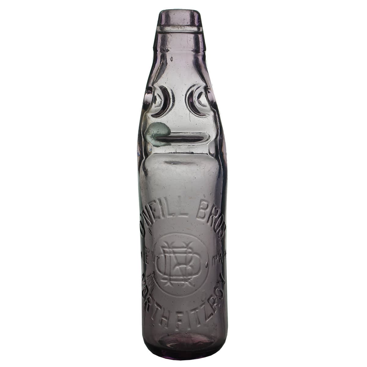 Codd. O'Neill Bros., North Fitzroy. M. G. B. W. Co. Dobson. Amethyst. 10 oz. (Victoria)