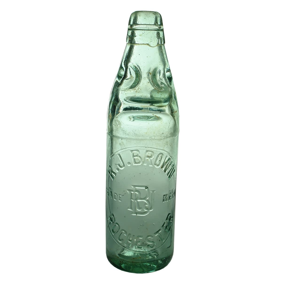 Codd. R. J. Brown, Rochester. RJB Monogram. Dobson. 10 oz. (Victoria)