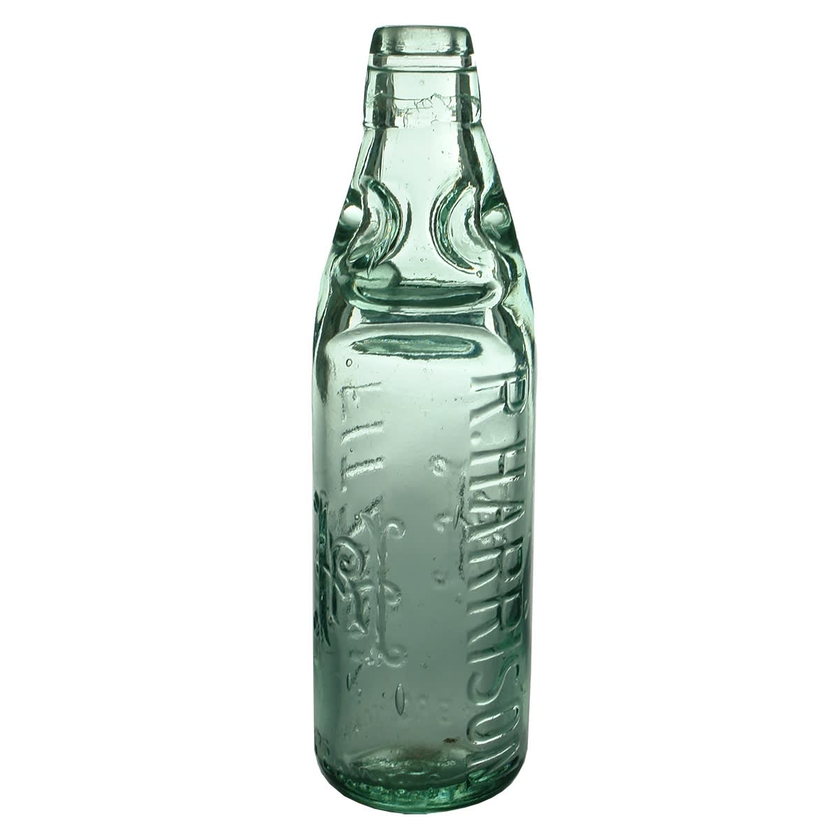 Codd. R. Harrison, Fitzroy. Kilner Bros. Dobson. Aqua. 10 oz. (Victoria)