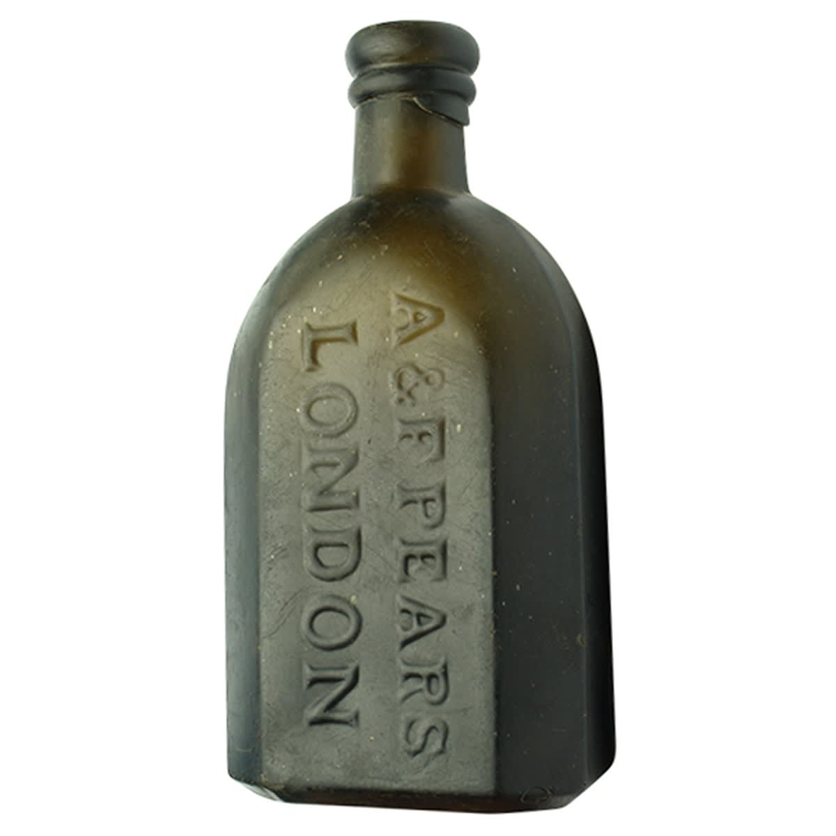 Black glass. A & F Pears, London. 172 mm. (United Kingdom)