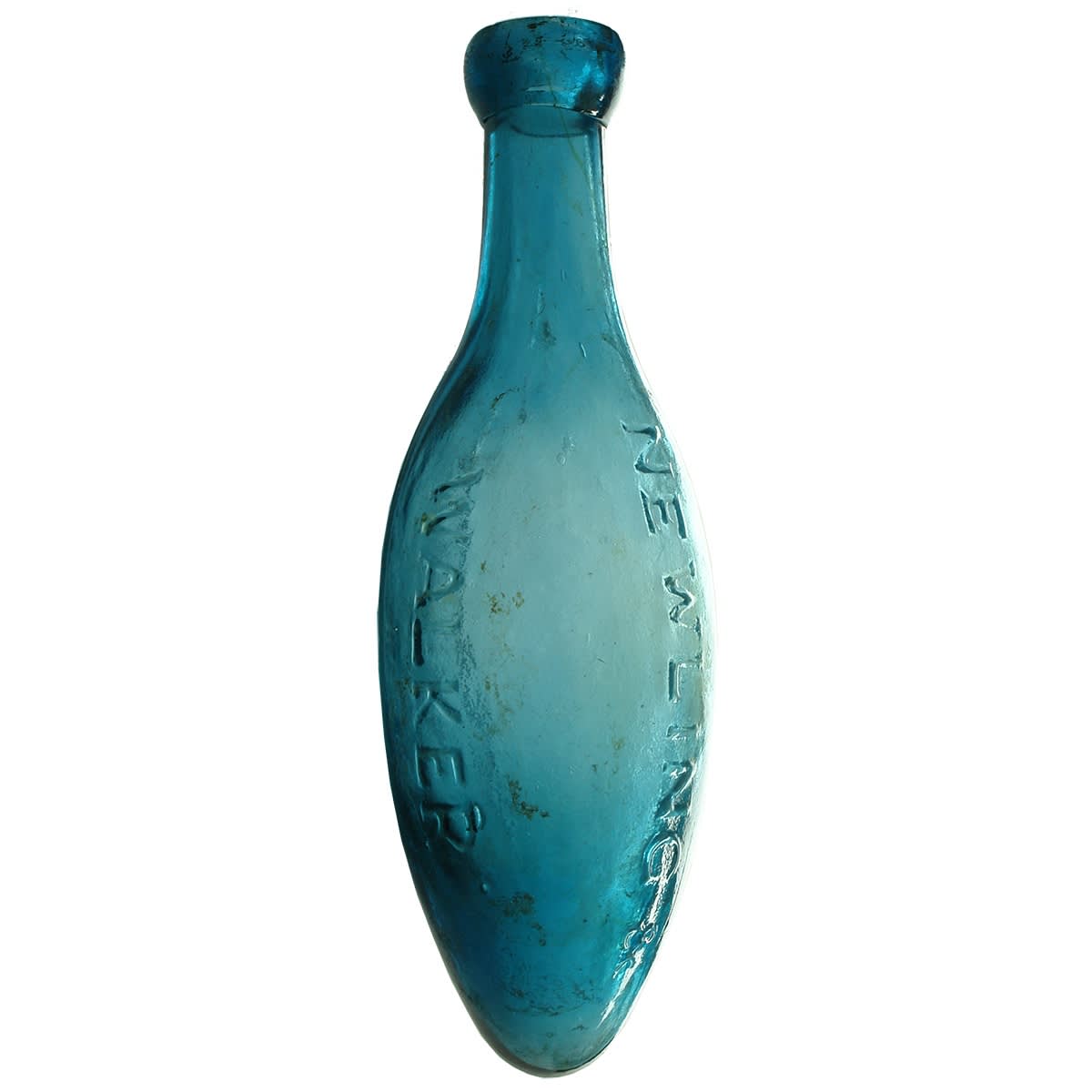 Torpedo. Newling & Walker, Parramatta. Mid Blue. 10 oz. (New South Wales)