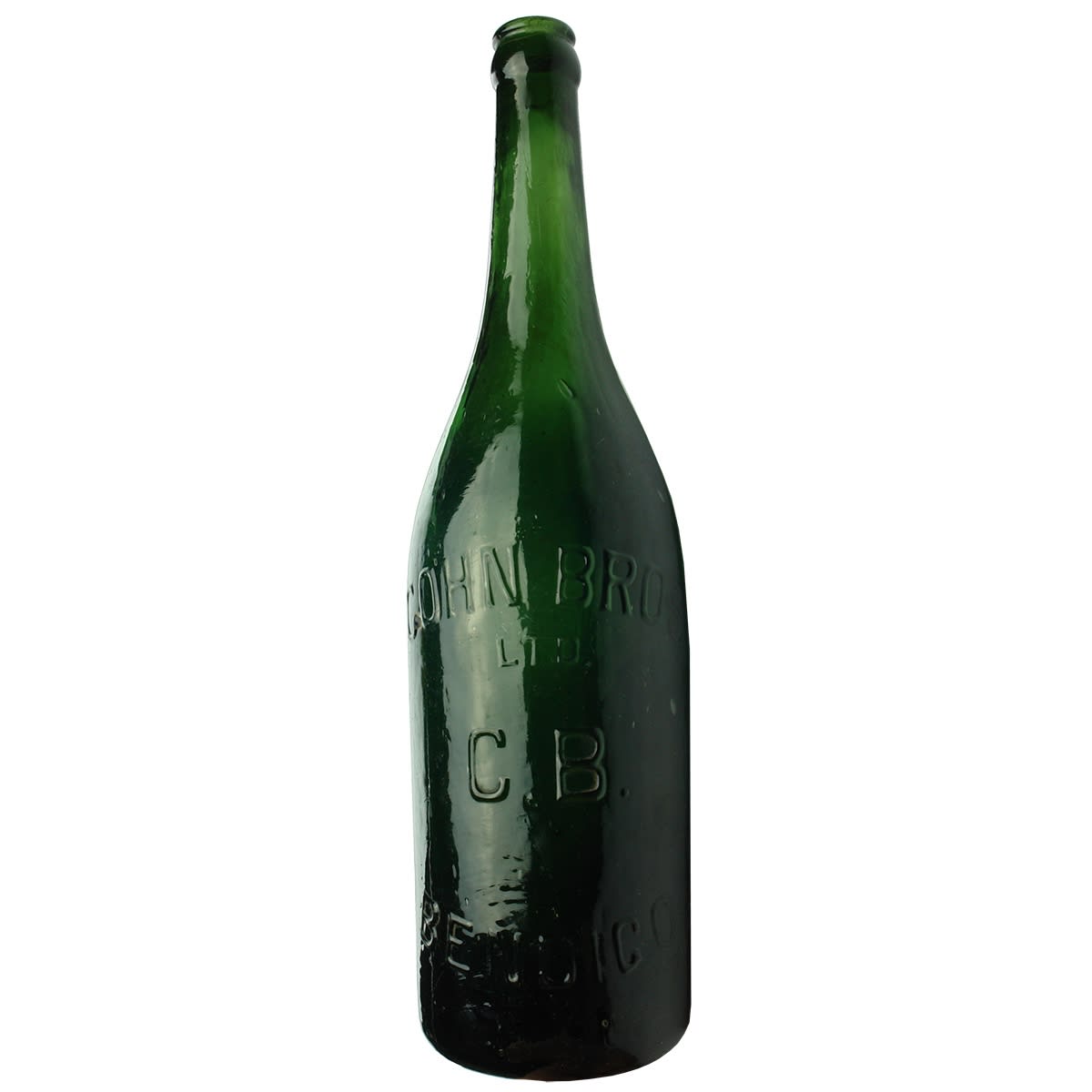 Beer. Cohn Bros. Ltd., Bendigo. Crown Seal. Dark Green. 26 oz. (Victoria)