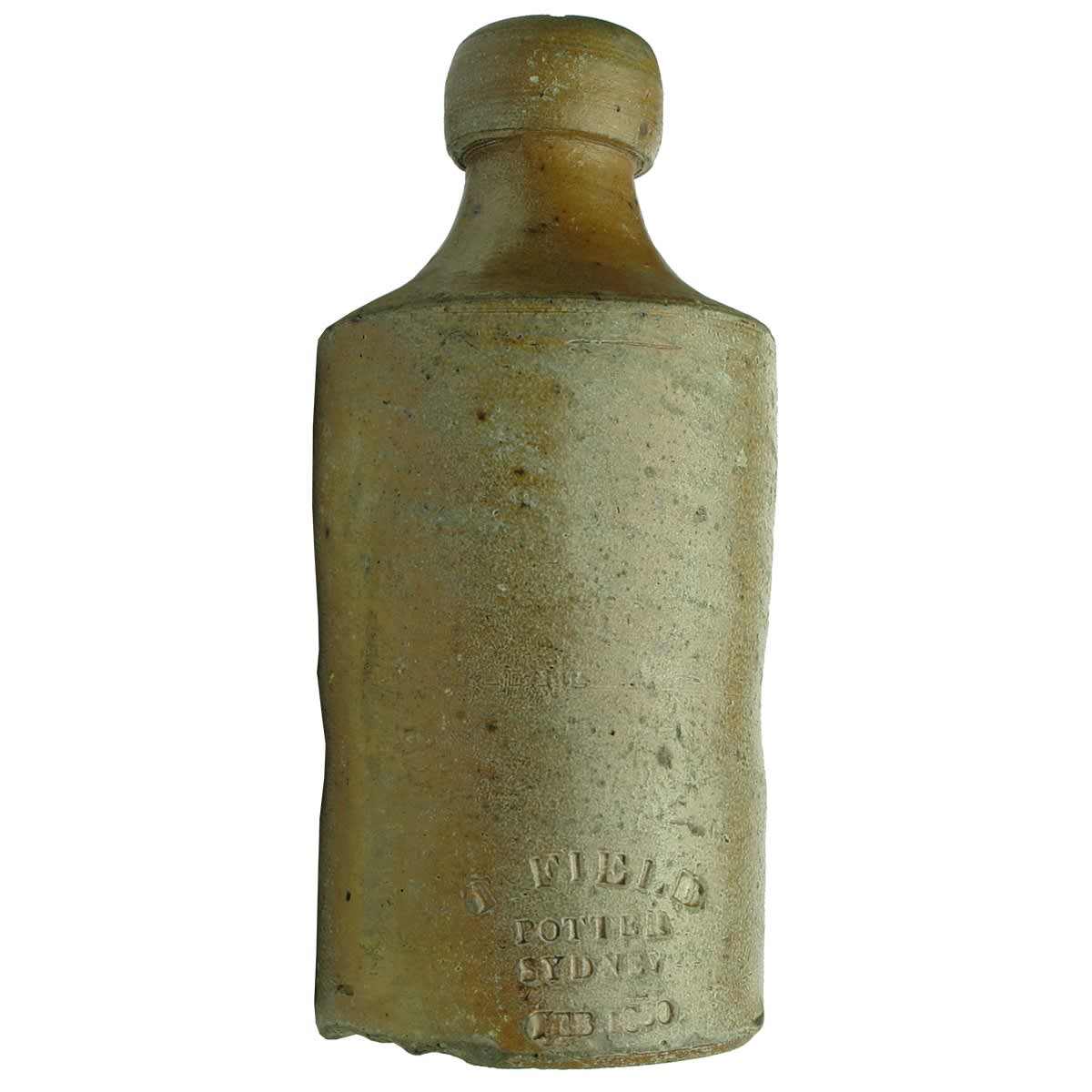 Impressed Ginger Beer. T. Field Potter Sydney. Dated February 1850. (New South Wales)