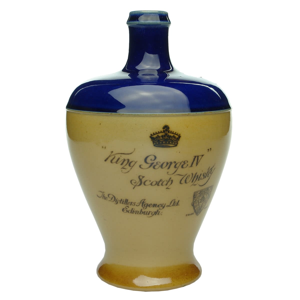 Whisky Jug. King George IV Scotch Whisky. The Distillers Agency Ltd Edinburgh. Royal Doulton.