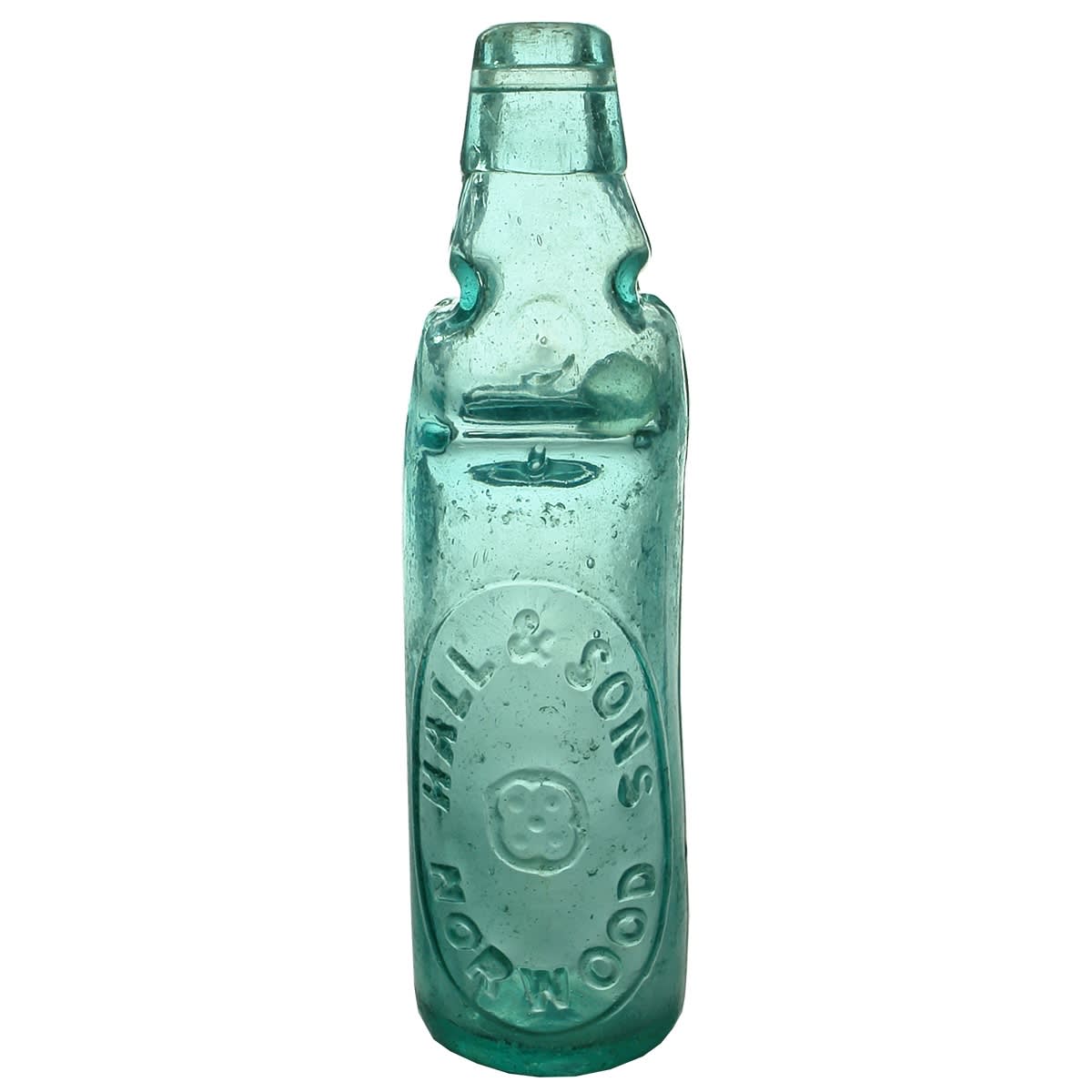 Codd. Hall & Sons, Norwood. Aqua. 10 oz. Acme Patent. (South Australia)