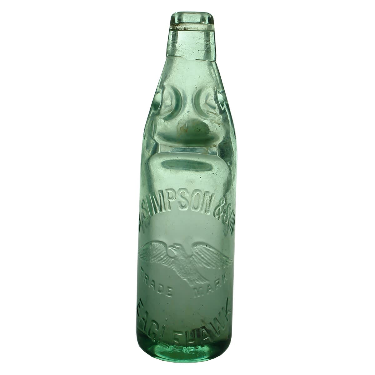 Codd.  A. Simpson & Son, Eaglehawk.  Dobson.  10 oz. (Victoria)