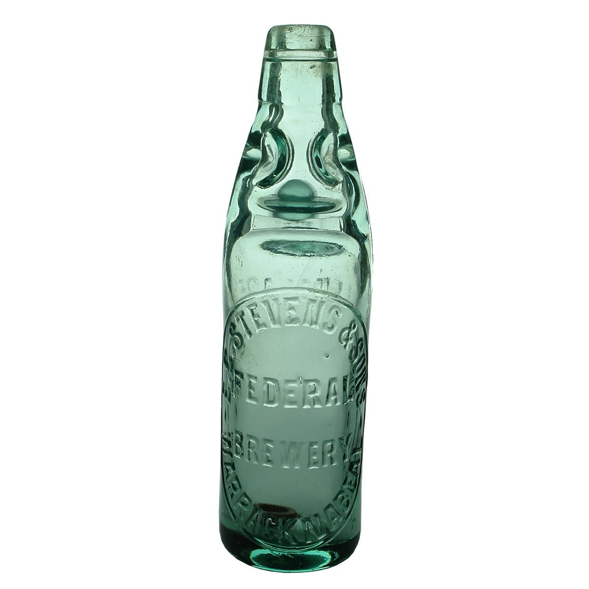 Codd. E. C. Stevens & Sons, Federal Brewery, Warracknabeal. Lemonade. 10 oz. (Victoria)