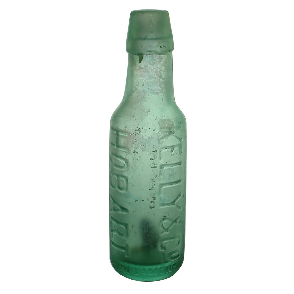 Lamont. Kelly & Co., Hobart. John Lamont. Aqua. 6 oz. (Tasmania)