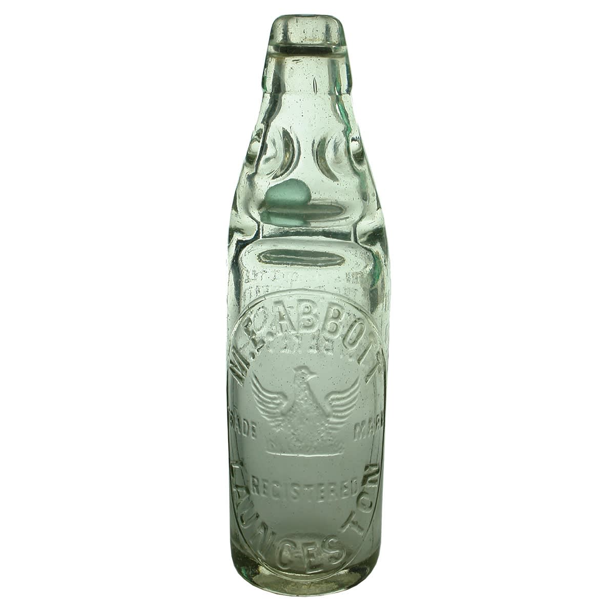 Codd. M. E. Abbott, Launceston. Dobson. Clear. 10 oz. (Tasmania)