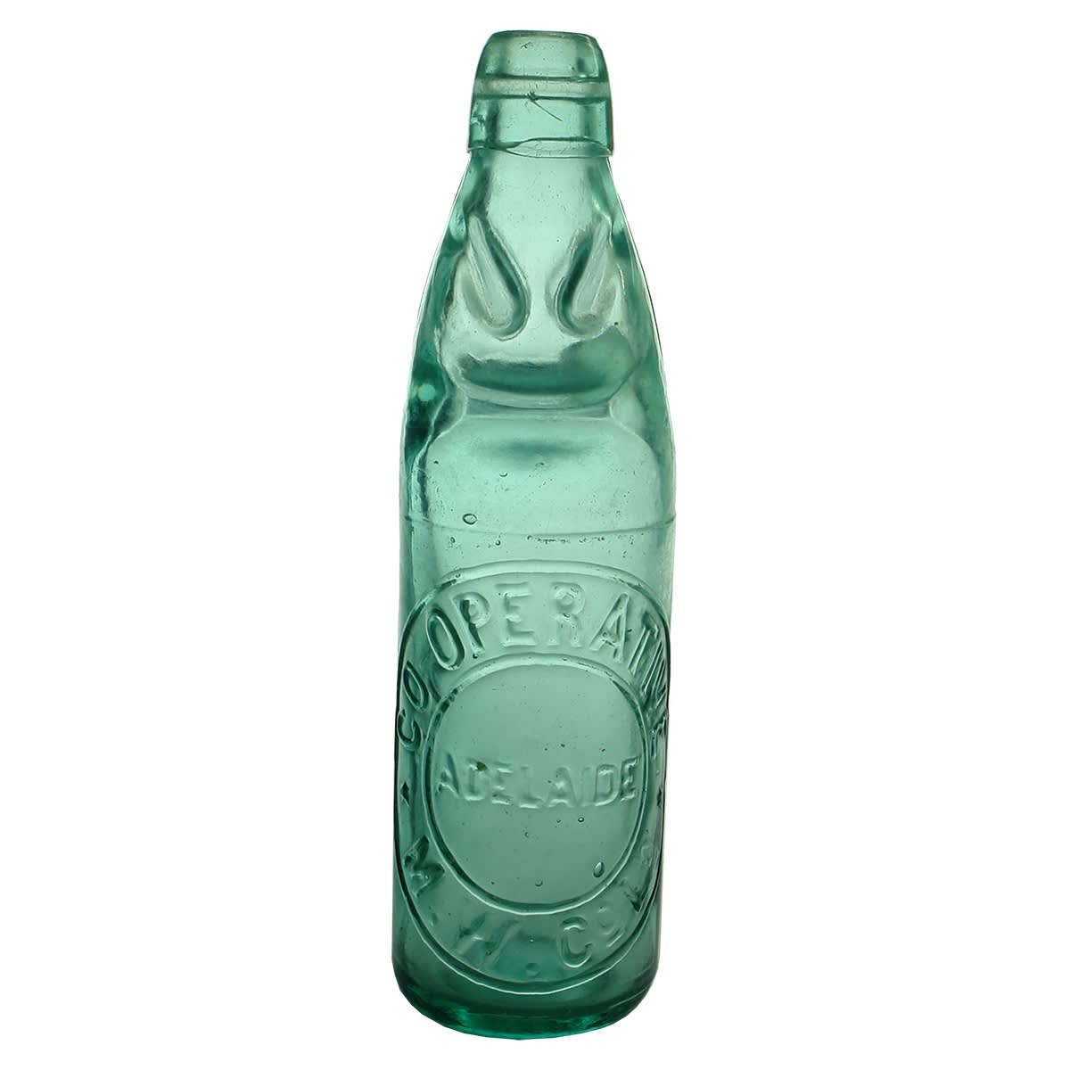 Codd. Co-operative M. W. Co Ld., Adelaide. Niagara. Aqua. 10 oz. (South Australia)