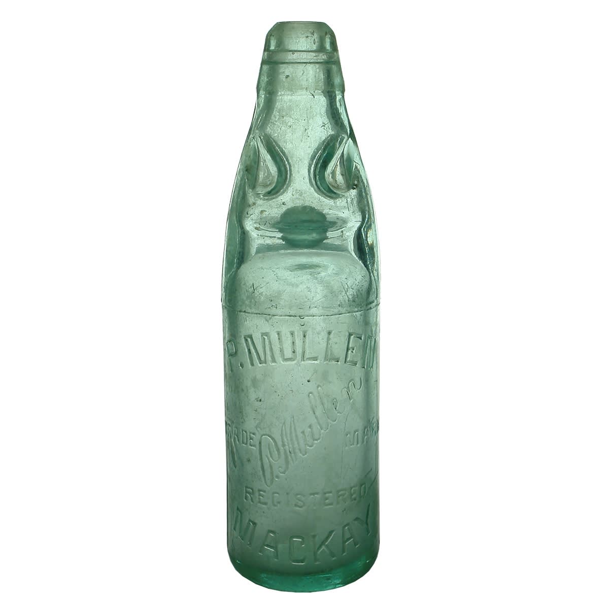 Codd. P. Mullen, Mackay. Signature. Niagara. 10 oz. (Queensland)