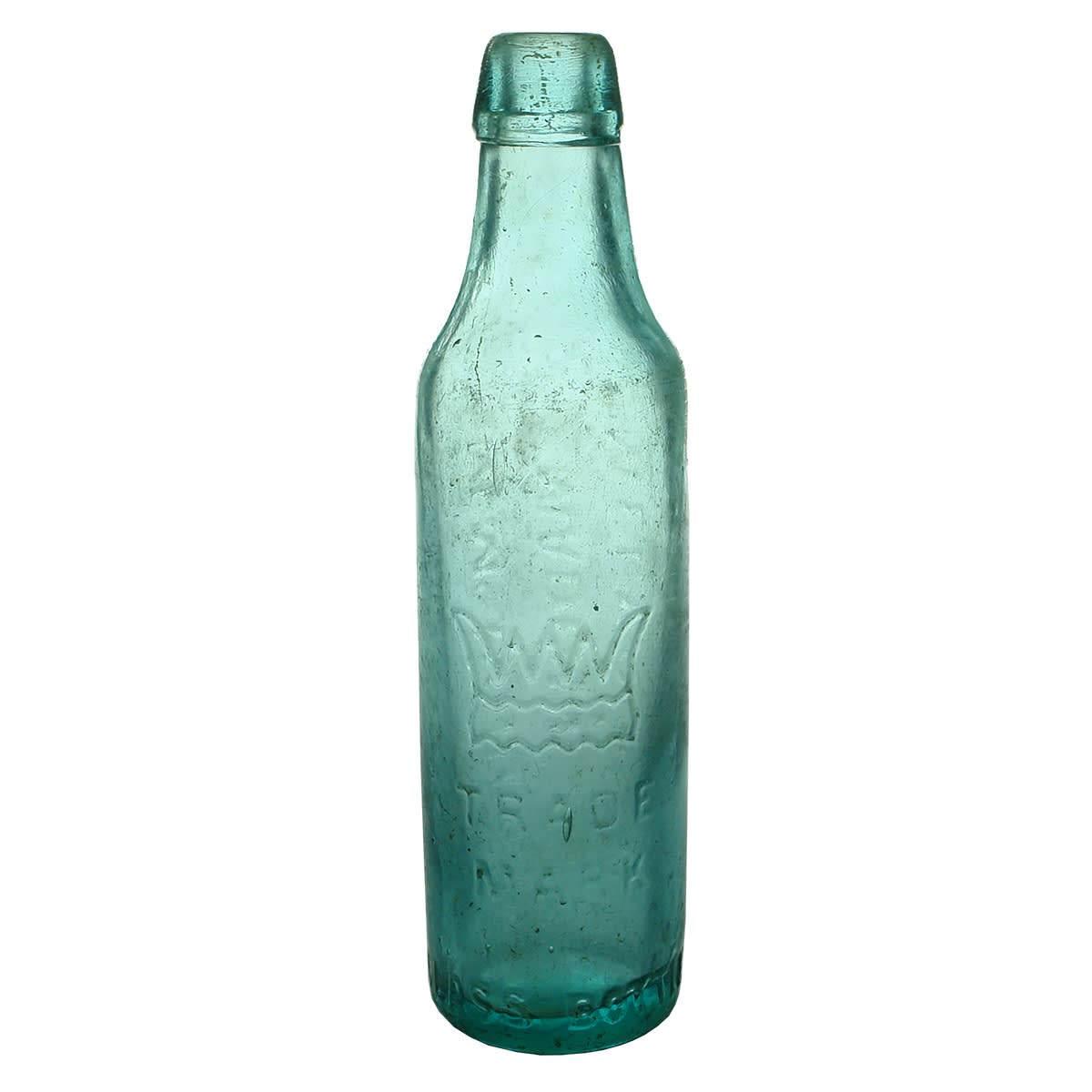 Lamont. M. McDonald, Madeline St., Melbourne. Aqua. 10 oz. (Victoria)