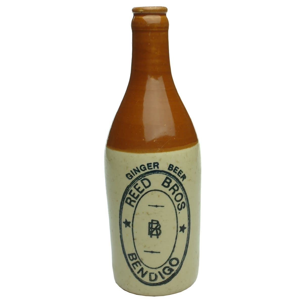 Ginger Beer. Reed Bros., Bendigo. Red top. Champagne. (Victoria)