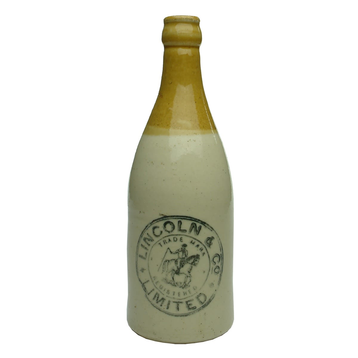 Ginger Beer. Lincoln & Co Limited. Stockman. Crown Seal. (Narrandera, Hay, Jerilderie etc.) (New South Wales)