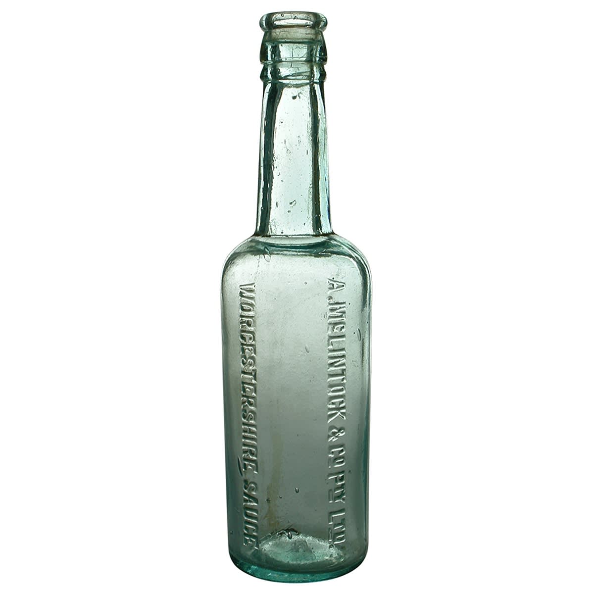 Hot Sauce. A. McLintock & Co Pty Ltd Worcestershire Sauce. Aqua. 13 oz. (Victoria)