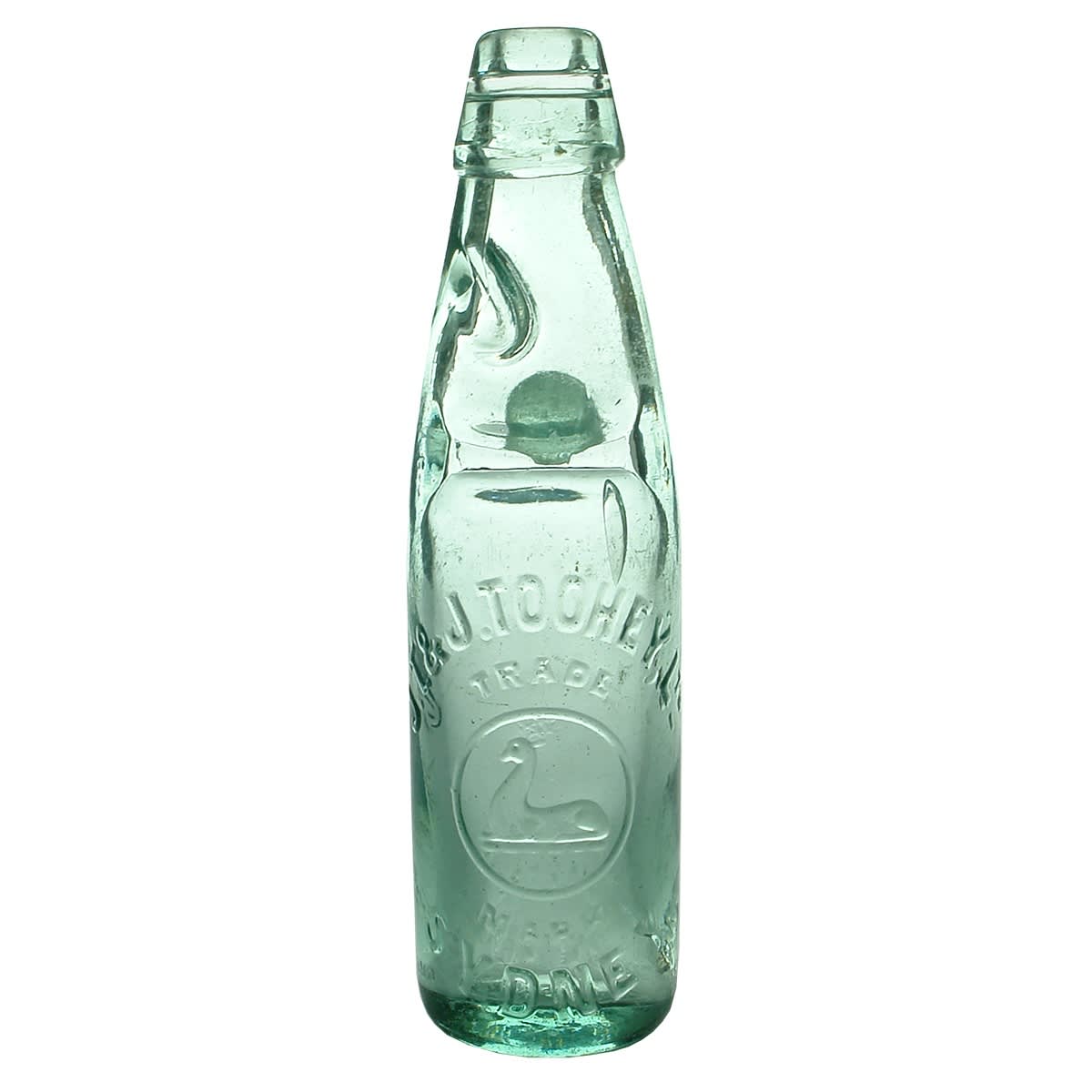 Codd. J. T. & J. Toohey Ltd, Sydney. Cannington Shaw glass makers. 6 oz. (New South Wales)