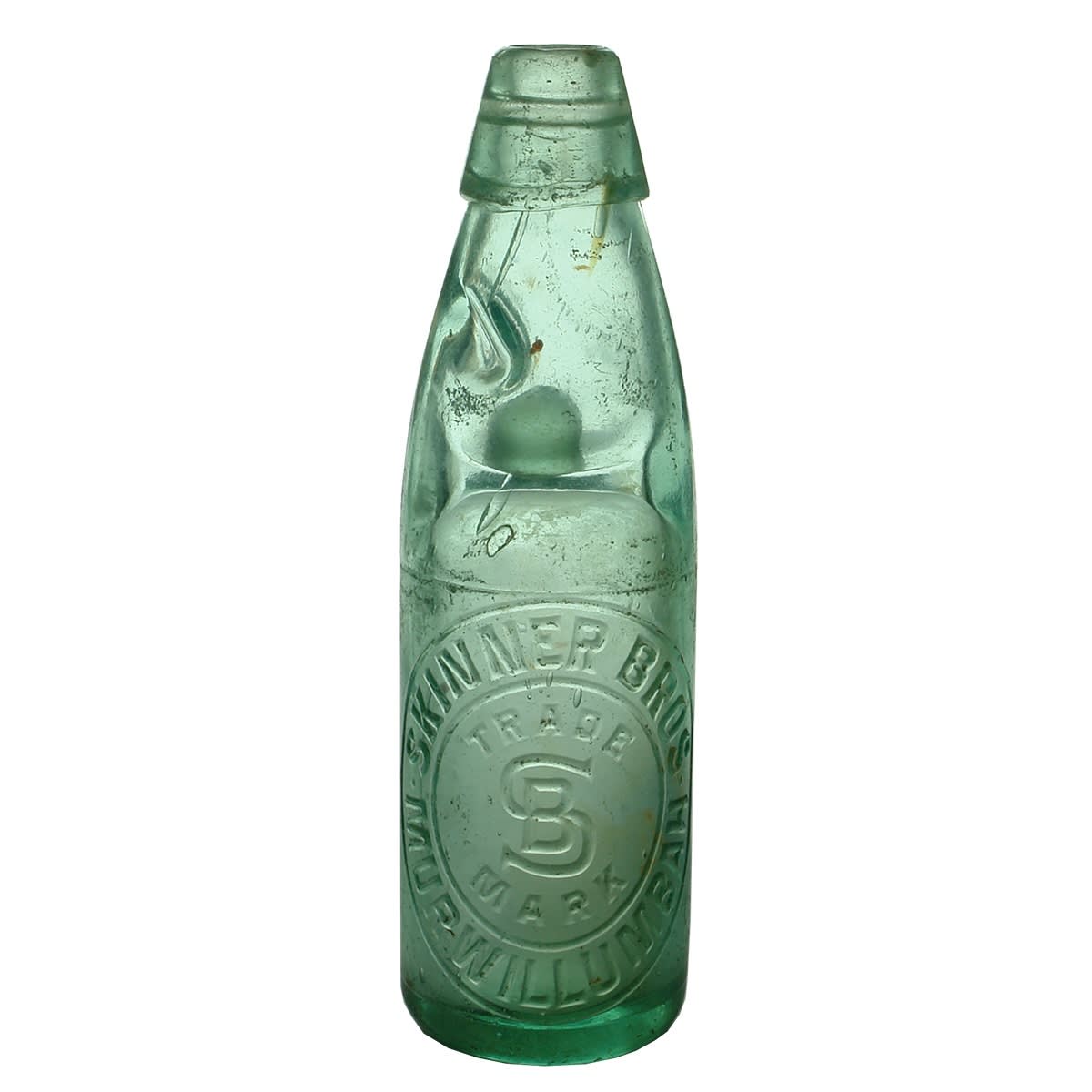 Codd. Skinner Bros., Murwillumbah. Pinnacle on back. One way pour. 6 oz. (New South Wales)