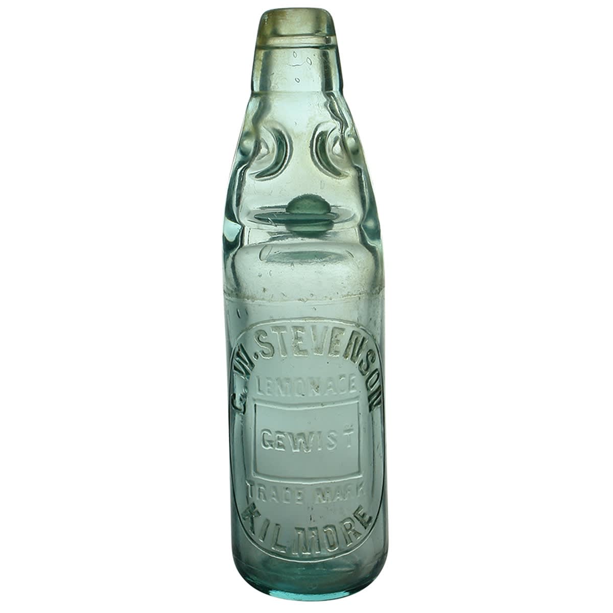 Codd. G. W. Stevenson, Kilmore. Dobson. Aqua. 10 oz. (Victoria)