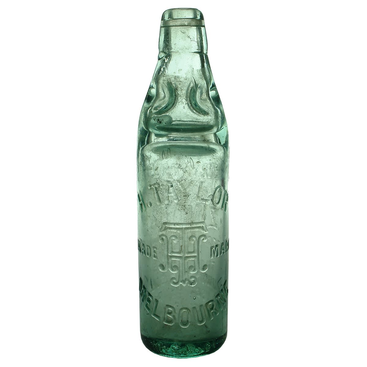 Codd. H. Taylor, Zinola, Melbourne. Dobson. Aqua. 10 oz. (Victoria)