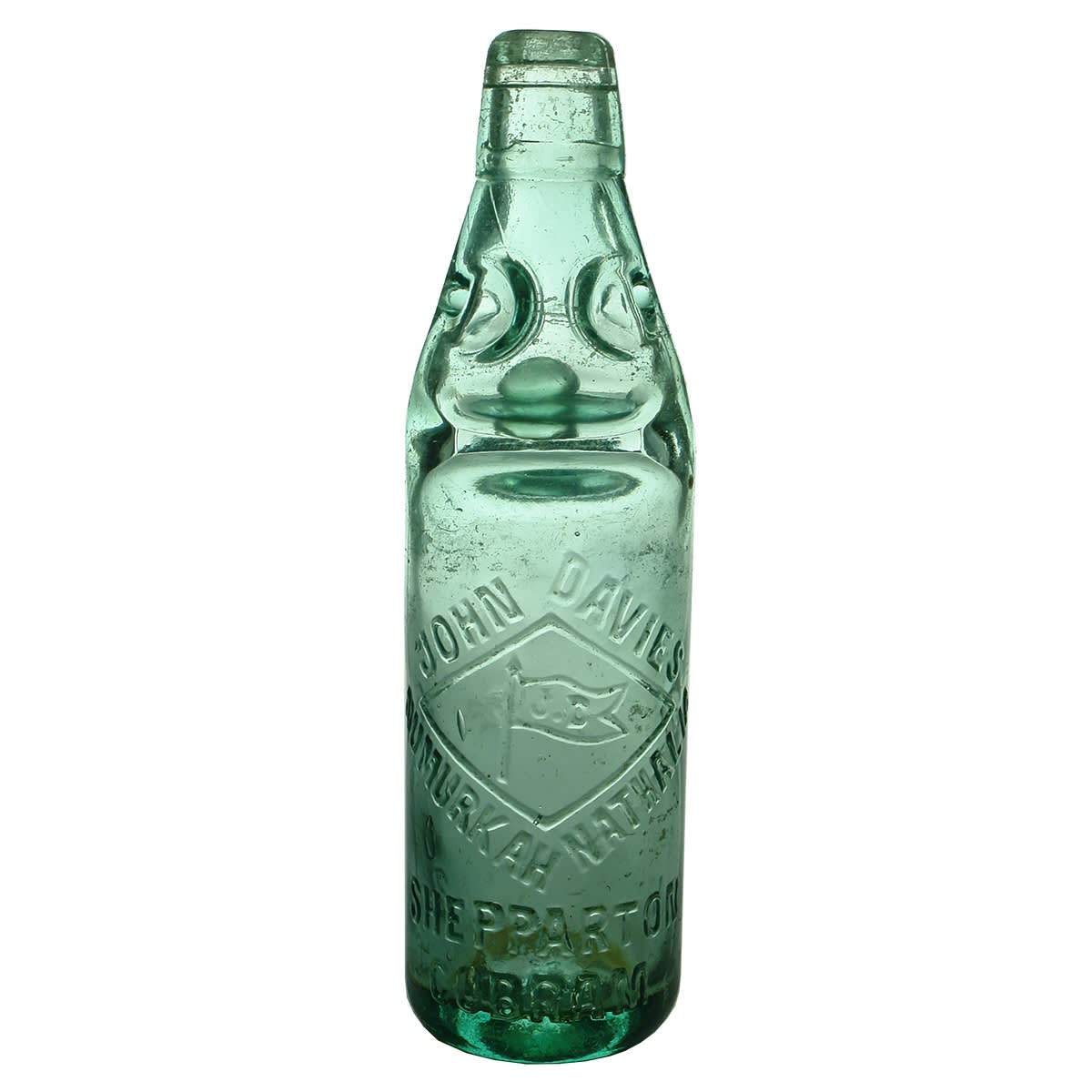 Codd. John Davies, Numurkah, Nathalia, Shepparton, Cobram. Dobson. 10 oz. (Victoria)