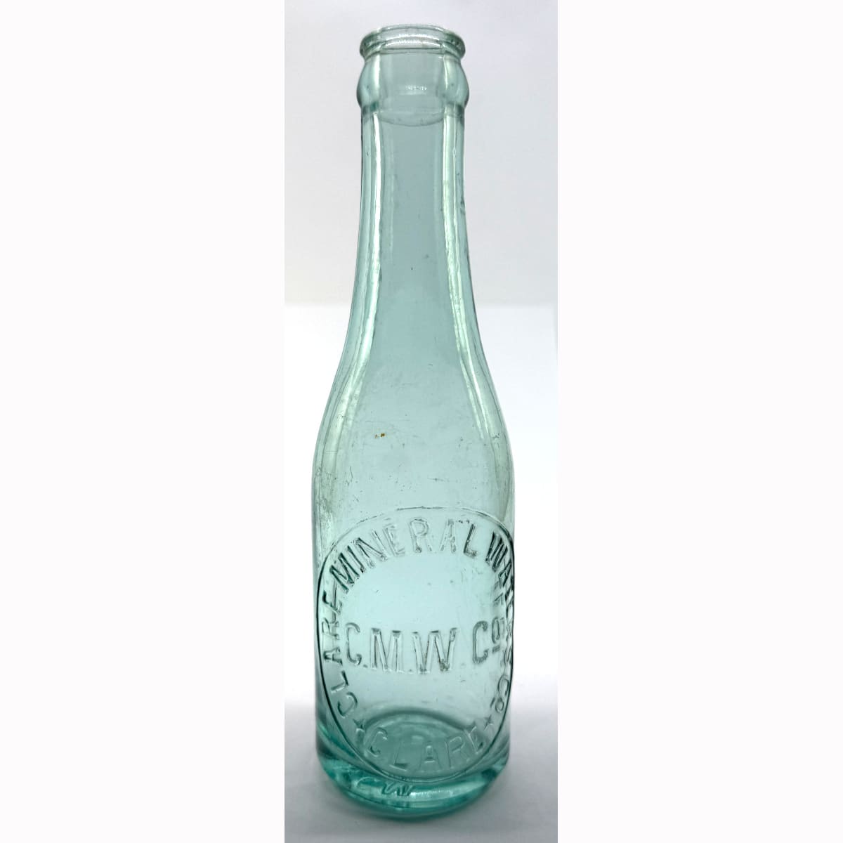 Crown Seal. Clare Mineral Waters Co. Champagne. 6 oz. Aqua. (South Australia)