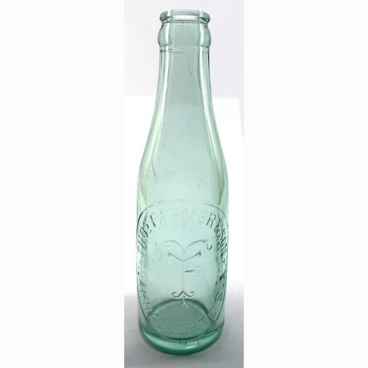 Crown Seal. Thos Famer & Son, Narracoorte. Aqua. 6 oz. (South Australia)