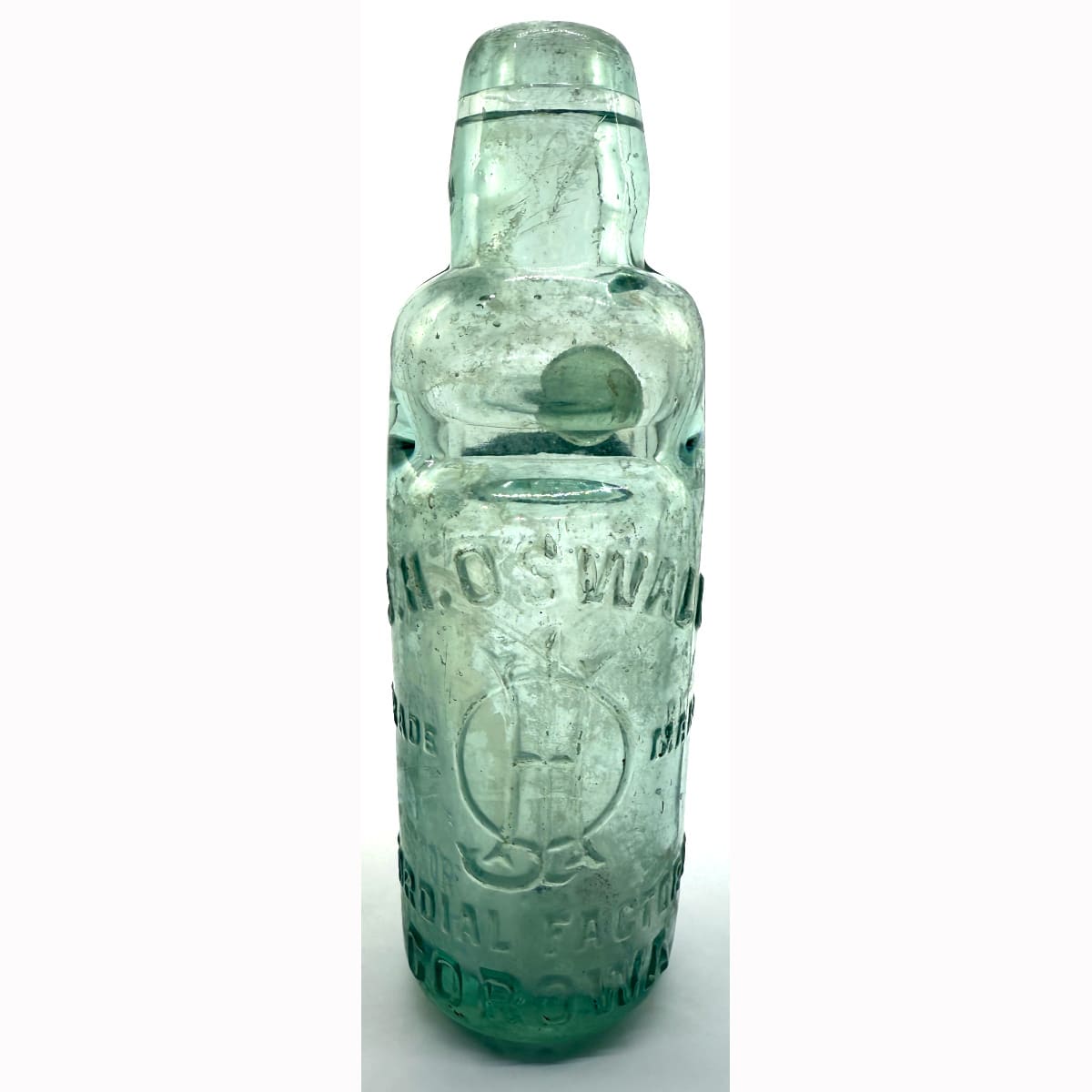 Codd. J. H. Oswald, Corowa. Soda Water. All Way Pour. 6 oz. (New South Wales)
