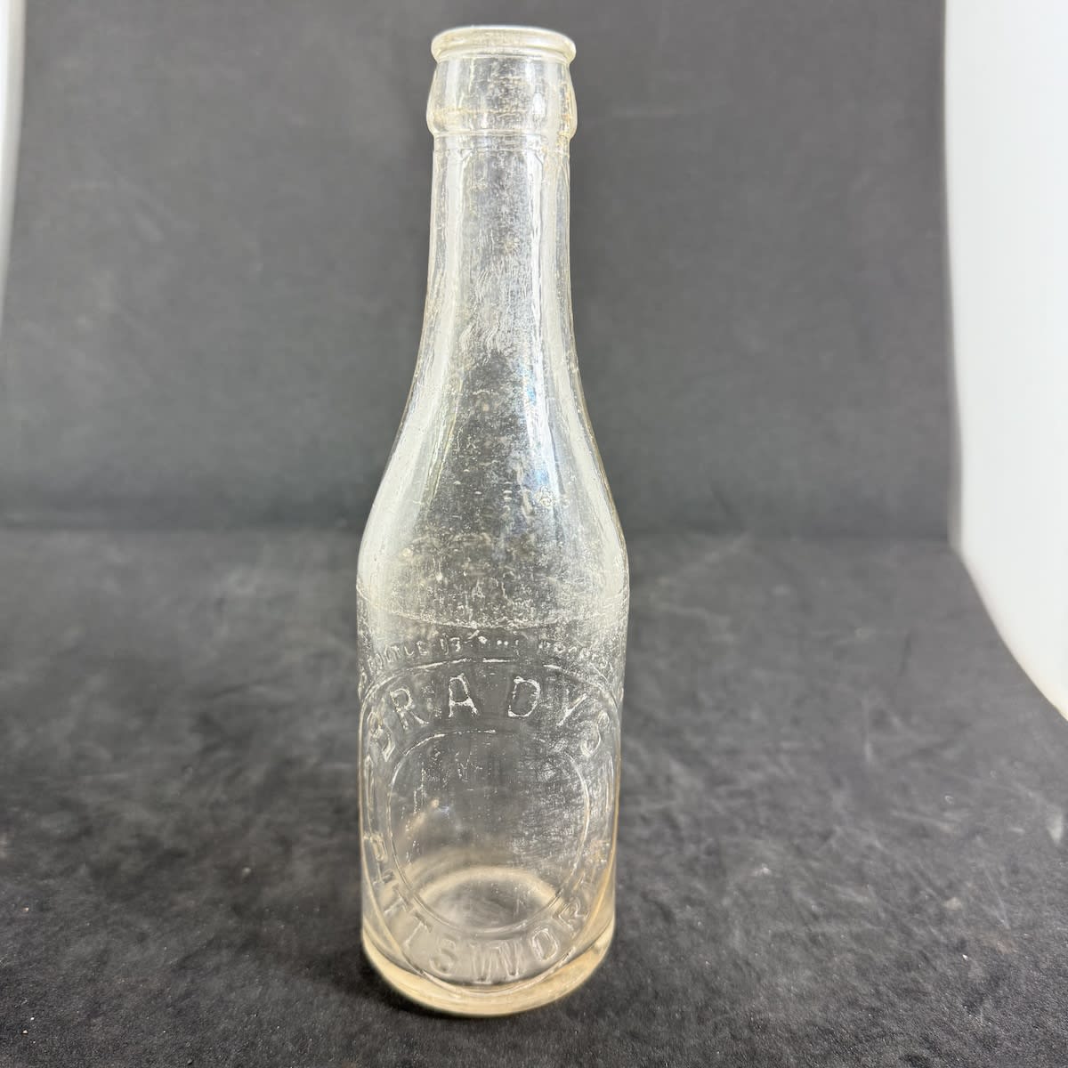 Crown Seal. Bradys, Pittsworth. Clear. 6 oz. (Queensland)