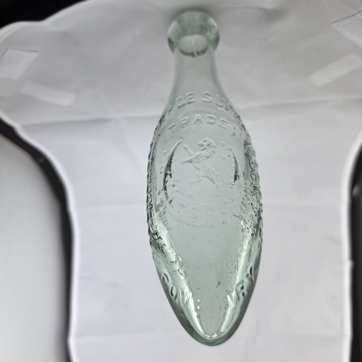 Torpedo. The Licensed Trade Supply Society Ltd, Coventry. Rampant Lion. Crescent Moon. 6 oz. (UK)