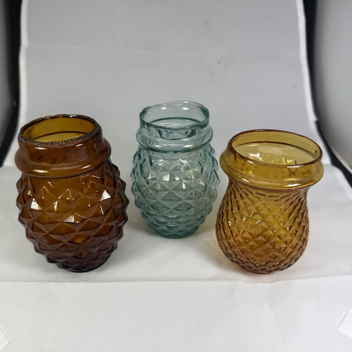 3 Fairy Lights / Christmas Lights. 2 different Amber and Ice Blue.