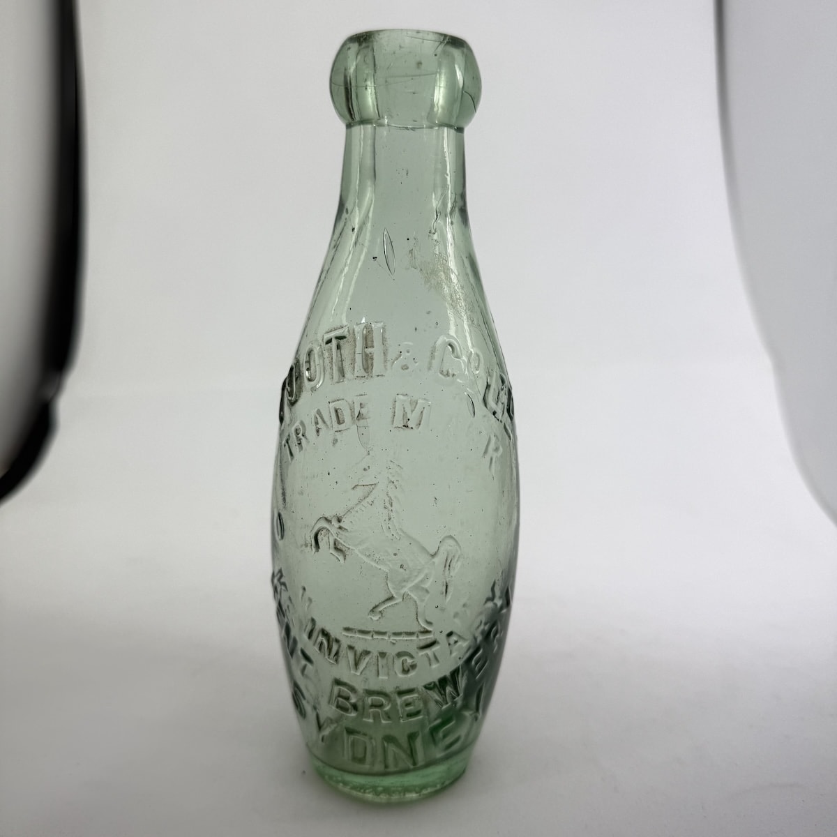 Skittle. Tooth & Co Ltd Invicta, Kent Brewery, Sydney. Tall with long neck. (New South Wales)